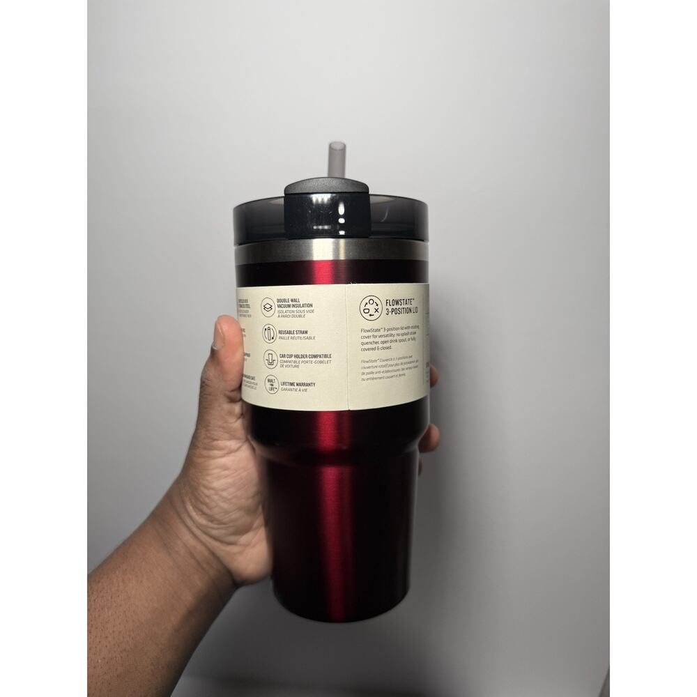 Stanley 2023 Limited Edition ROSEWOOD GLOW 20oz Tumbler BNWT - Picture 4 of 8